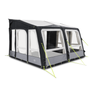Надувная стационарная автопалатка шириной 3 Dometic Grande AIR Pro 390 M
