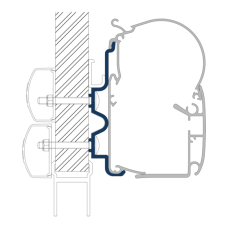 ADAPTER PW-HYMER CAMP-4PCS Перехідник для настінної маркізи