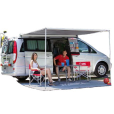 Маркіза в касеті F35 Pro 300 Titanium Royal Grey Fiamma