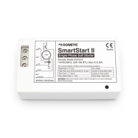 Зменшує скачування напруги під час запуску Dometic SmartStart II