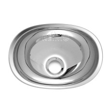 Сталевий овальний умивальник Oval M - Carbest