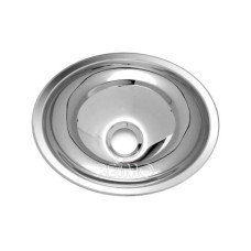 Сталевий круглий умивальник - Oval S