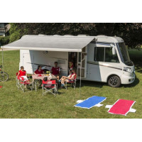 Маркіза в касеті F70 400 Polar White Royal Blue Fiamma