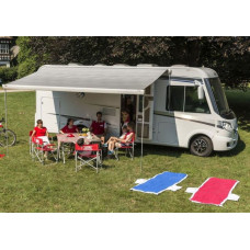 Маркіза в касеті F70 450 Titanium Royal Blue Fiamma