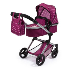 Коляска для ляльки Bayer Combi Dolls Pram Vario Рожева 18467AA