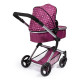 Коляска для ляльки Bayer Combi Dolls Pram Vario Рожева 18467AA