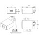Компресорний висувний холодильник 30л чорний DOMETIC Waeco CoolMatic CD 30