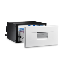 Холодильник з висувною шухлядою Dometic CoolMatic CD 20 білі дверцята