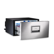 Холодильник з висувною шухлядою Dometic CoolMatic CD 20S срібні дверцята