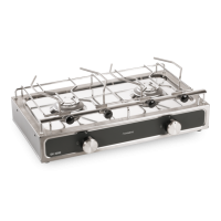 Універсальна окремо стоїть газова плита з двома конфорками Dometic EK 3200