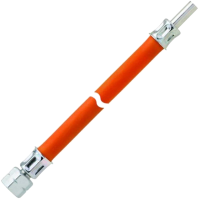 Шланг газовий 100 см 1/4 LH-UM x RST 8 x 1000 PS 10 бар