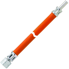 Шланг газовий 100 см 1/4 LH-UM x RST 8 x 1000 PS 10 бар
