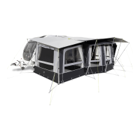 Сонячний тент Dometic Solar Shade Extension ліве висувне положення