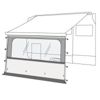 Передня стінка з вікном для маркізи Blocker Pro 260 Van Fiamma