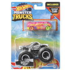 Набір базова машинка-позашляховик 1:64 Monster Trucks та базова машинка Hot Wheels GRH81-2
