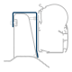 ADAPTER PW-DUCATO H2 ROOFR-3PCS