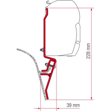 Кронштейн-перехідник для маркізи F45 Kit VW T3 Fiamma