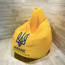 Крісло-мішок Q-TOYS POTRYZUB40 S жовтий