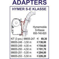 Адаптер Hymer S-E Klasse 400 Fiamma