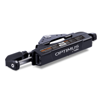 Підвісний електричний кермовий механізм для басових човнів Dometic Optimus E-Actuator EA1300