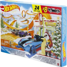 Новорічний різдвяний Адвент календар Хот Вілс 2021 Hot Wheels Advent Calendar Mattel GTD78