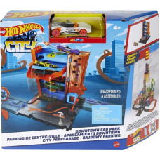 Ігровий набір Паркінг у центрі міста Hot Wheels HDR24-HDR28
