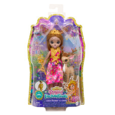 Лялька Королева Давиана та оленя Грассі Enchantimals Royal GYJ12