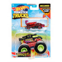 Машинка-позашляховик 1:64 Hot Wheels Monster Truck Invader GRH81-TPN5