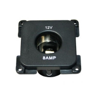 Розетка 12V C-line чорна - Haba