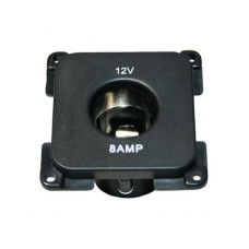 Розетка 12V C-line чорна - Haba