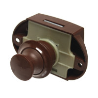 Меблевий замок Push Lock коричневий