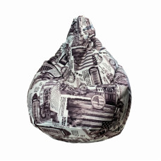 Крісло-мішок Q-TOYS PPRINT5 L print
