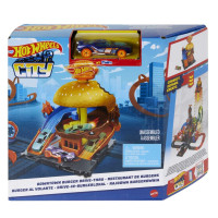 Ігровий набір Місто в бургері Hot Wheels City Burger Drive Thru HDR24-HDR26