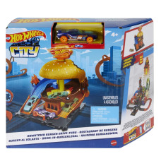Ігровий набір Місто в бургері Hot Wheels City Burger Drive Thru HDR24-HDR26