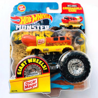 Базова машинка-позашляховик Monster Trucks Fast Foodie 5/5 Hot Wheels GJF82
