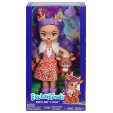 Велика лялька Олениця Данесса і Спринт Enchantimals Danessa Deer & Sprint