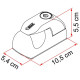 Замок Kit Security Lock Fiamma 98656-433