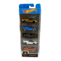 Подарунковий набір з 5 машин Hot Wheels  Lamborghini 01806