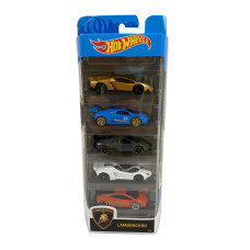Подарунковий набір з 5 машин Hot Wheels  Lamborghini 01806