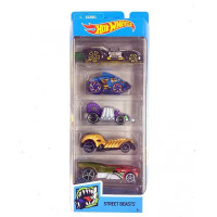 Подарунковий набір з 5 машин Hot Wheels  Street Beasts 01806