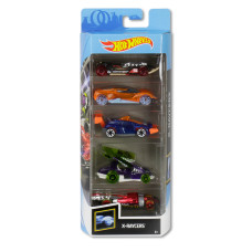 Подарунковий набір з 5 машин Hot Wheels  X-Raycers 01806