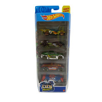 Подарунковий набір з 5 машин Hot Wheels City Robo Beasts 01806
