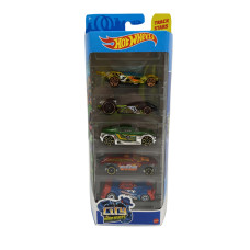 Подарунковий набір з 5 машин Hot Wheels City Robo Beasts 01806