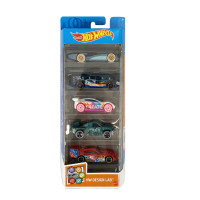Подарунковий набір з 5 машин Hot Wheels HW Design Lab 01806