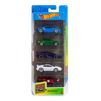 Подарунковий набір з 5 машин Hot Wheels HW Exotics 01806