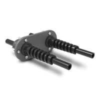 Дистанційний фітинг для перегородки Dometic Bulkhead Kit подвійний шланг пластиковий HO7205