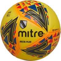 Мяч футбольний Mitre Delta Plus Football Yellow/Navy/Red