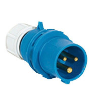 Вилка 3 контакти CEE 230V-16A Brunner